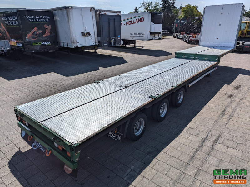 Pacton SXD3 3-Assen - Semi Dieplader - Hydr. Steunpoten - Traanplaat vloer - 3e as naloop gestuurd - Semirremolque góndola rebajadas: foto 2 Pacton SXD3 3-Assen - Semi Dieplader - Hydr. Steunpoten - Traanplaat vloer - 3e as naloop gestuurd - Semirremolque góndola rebajadas: foto 2