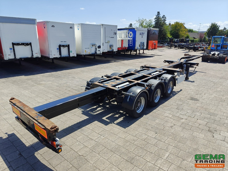 Pacton T3-010 3-Assen SAF - MULTI - Trommelremmen - LiftAs - 3x Uitschuifbaar - Semirremolque portacontenedore/ Intercambiable: foto 1 Pacton T3-010 3-Assen SAF - MULTI - Trommelremmen - LiftAs - 3x Uitschuifbaar - Semirremolque portacontenedore/ Intercambiable: foto 1