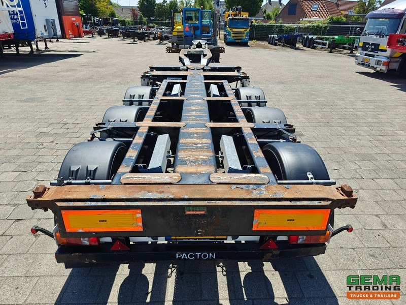 Pacton T3-010 3-Assen SAF - MULTI - Trommelremmen - LiftAs - 3x Uitschuifbaar - Semirremolque portacontenedore/ Intercambiable: foto 5 Pacton T3-010 3-Assen SAF - MULTI - Trommelremmen - LiftAs - 3x Uitschuifbaar - Semirremolque portacontenedore/ Intercambiable: foto 5