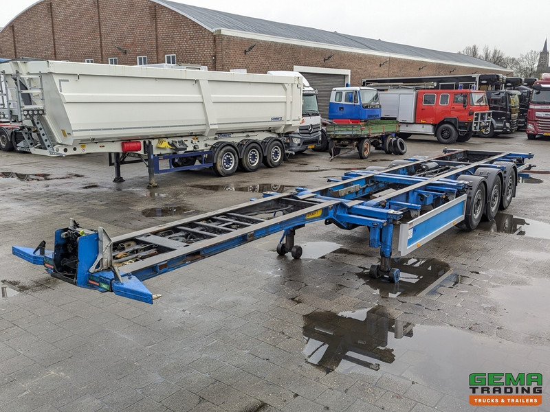 Pacton TXC339 3-Assen SAF - Schijfremmen - Lift-As - Vast - Reservewiel - 2x 20 30 40 45FT - Semirremolque portacontenedore/ Intercambiable: foto 2 Pacton TXC339 3-Assen SAF - Schijfremmen - Lift-As - Vast - Reservewiel - 2x 20 30 40 45FT - Semirremolque portacontenedore/ Intercambiable: foto 2