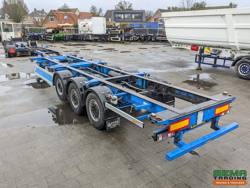 Pacton TXC339 3-Assen SAF - Schijfremmen - Lift-As - Vast - Reservewiel - 2x 20 30 40 45FT - Semirremolque portacontenedore/ Intercambiable: foto 3 Pacton TXC339 3-Assen SAF - Schijfremmen - Lift-As - Vast - Reservewiel - 2x 20 30 40 45FT - Semirremolque portacontenedore/ Intercambiable: foto 3