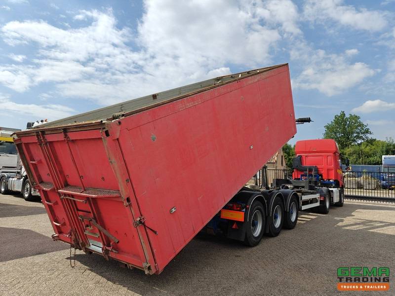 Renders 12.27NA 3-Assen BPW - SteilLader - Kabelsysteem 30T - Kipper - AluContainer 33m³ - Draadloze Afstandsbediening - Semirremolque portacontenedore/ Intercambiable: foto 2 Renders 12.27NA 3-Assen BPW - SteilLader - Kabelsysteem 30T - Kipper - AluContainer 33m³ - Draadloze Afstandsbediening - Semirremolque portacontenedore/ Intercambiable: foto 2