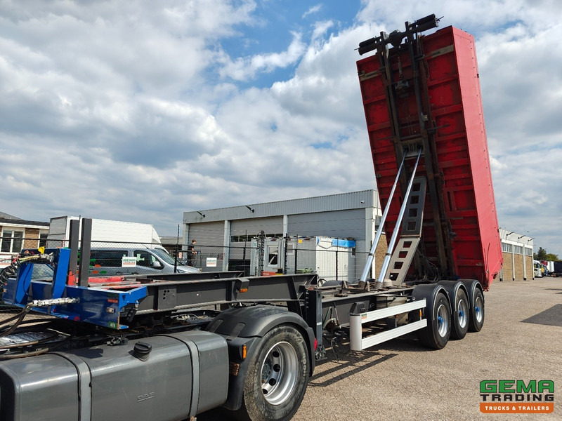 Renders 12.27NA 3-Assen BPW - SteilLader - Kabelsysteem 30T - Kipper - AluContainer 33m³ - Draadloze Afstandsbediening - Semirremolque portacontenedore/ Intercambiable: foto 1 Renders 12.27NA 3-Assen BPW - SteilLader - Kabelsysteem 30T - Kipper - AluContainer 33m³ - Draadloze Afstandsbediening - Semirremolque portacontenedore/ Intercambiable: foto 1