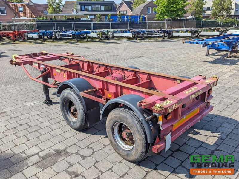 SHLADOT SD-901M 2-Assen ROR DrumBrakes - SteelSuspension - 20FT Connection (O1870) - Semirremolque portacontenedore/ Intercambiable: foto 3 SHLADOT SD-901M 2-Assen ROR DrumBrakes - SteelSuspension - 20FT Connection (O1870) - Semirremolque portacontenedore/ Intercambiable: foto 3