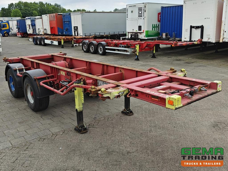 SHLADOT SD-901M 2-Assen ROR DrumBrakes - SteelSuspension - 20FT Connection (O2038) - Semirremolque portacontenedore/ Intercambiable: foto 3 SHLADOT SD-901M 2-Assen ROR DrumBrakes - SteelSuspension - 20FT Connection (O2038) - Semirremolque portacontenedore/ Intercambiable: foto 3