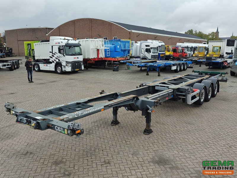 Semirremolque portacontenedore/ Intercambiable Van Hool A3C002 3-Assen MB - MULTI - Schijfremmen - LiftAs - Midden/Achterschuiver - Alle Aansluitingen - Alcoa - QuickLock: foto 9 Semirremolque portacontenedore/ Intercambiable Van Hool A3C002 3-Assen MB - MULTI - Schijfremmen - LiftAs - Midden/Achterschuiver - Alle Aansluitingen - Alcoa - QuickLock: foto 9