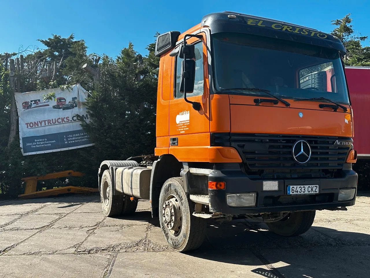Mercedes-Benz Actros 2040 V6 4X4 Tractor-Unit Spring/Spring EP - Cabeza tractora: foto 1 Mercedes-Benz Actros 2040 V6 4X4 Tractor-Unit Spring/Spring EP - Cabeza tractora: foto 1