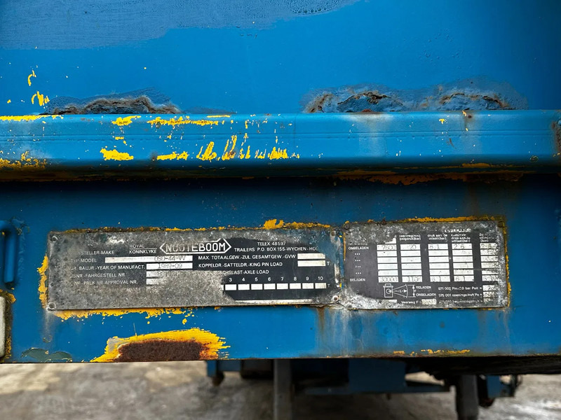 Nooteboom OSD-44 3 Axle lowloader Extandable 44Ton - Semirremolque góndola rebajadas: foto 3 Nooteboom OSD-44 3 Axle lowloader Extandable 44Ton - Semirremolque góndola rebajadas: foto 3