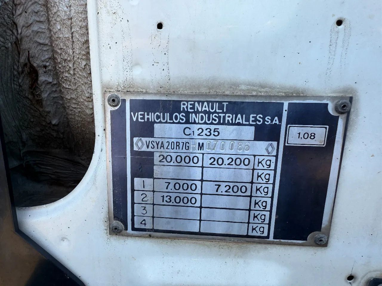Camión volquete Renault G230 4X2 Tipper Spring/Spring Manual Gearbox: foto 9