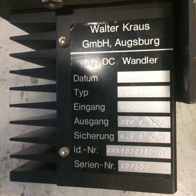 Converter 48/24 V - Sistema eléctrico para Equipo de manutención: foto 3 Converter 48/24 V - Sistema eléctrico para Equipo de manutención: foto 3