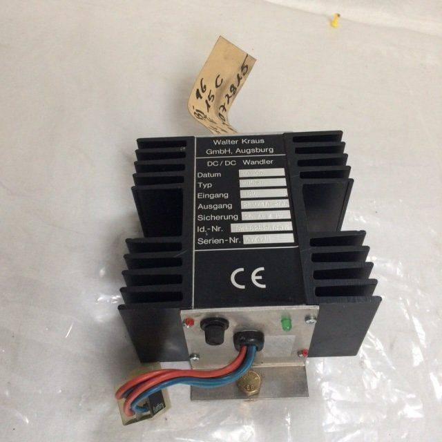 Converter DC/DC 48/ 24V - Sistema eléctrico para Equipo de manutención: foto 1 Converter DC/DC 48/ 24V - Sistema eléctrico para Equipo de manutención: foto 1