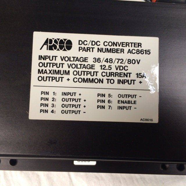 Converter, DC/DC for Caterpillar Mitsubishi - Sistema eléctrico para Equipo de manutención: foto 3 Converter, DC/DC for Caterpillar Mitsubishi - Sistema eléctrico para Equipo de manutención: foto 3