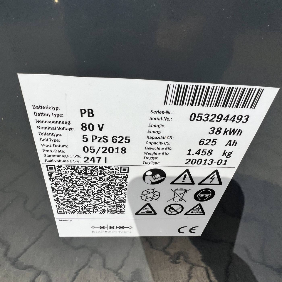 Carretilla elevadora eléctrica Linde E25L (387): foto 14