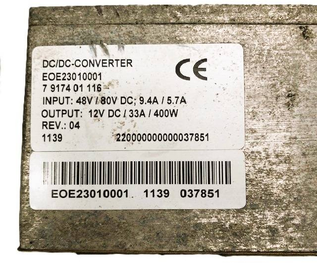Voltage transformer 400W/48-80V - Sistema eléctrico para Equipo de manutención: foto 4 Voltage transformer 400W/48-80V - Sistema eléctrico para Equipo de manutención: foto 4