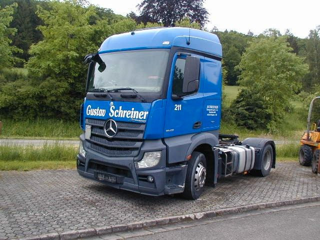 Mercedes-Benz 1843 Actros - Cabeza tractora: foto 1 Mercedes-Benz 1843 Actros - Cabeza tractora: foto 1