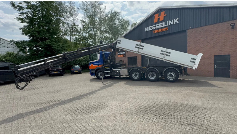 DAF CF 85.360 8X2 3 Zijdige kipper HIAB 16 t/m kraan AHK Top condition - Camión volquete, Camión grúa: foto 3 DAF CF 85.360 8X2 3 Zijdige kipper HIAB 16 t/m kraan AHK Top condition - Camión volquete, Camión grúa: foto 3