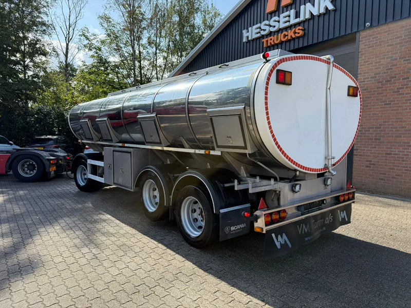 Magyar VM Tarm 19.000L RVS/INOX Melk/Milk/Milch Food 3 Rooms Liftas - Semirremolque cisterna: foto 2 Magyar VM Tarm 19.000L RVS/INOX Melk/Milk/Milch Food 3 Rooms Liftas - Semirremolque cisterna: foto 2