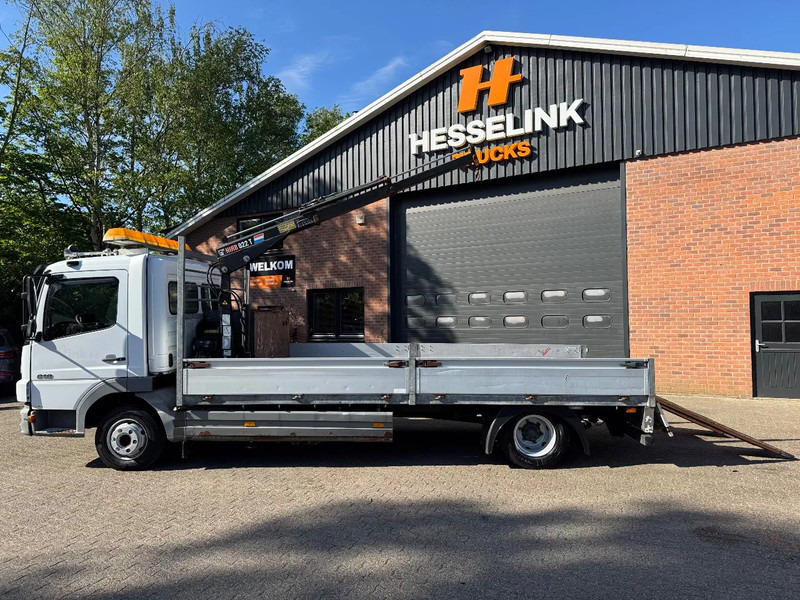 Mercedes-Benz Atego 818 Machinery transporter + Hiab Crane 288.360KM NL Truck - Camión portavehículos, Camión grúa: foto 2 Mercedes-Benz Atego 818 Machinery transporter + Hiab Crane 288.360KM NL Truck - Camión portavehículos, Camión grúa: foto 2