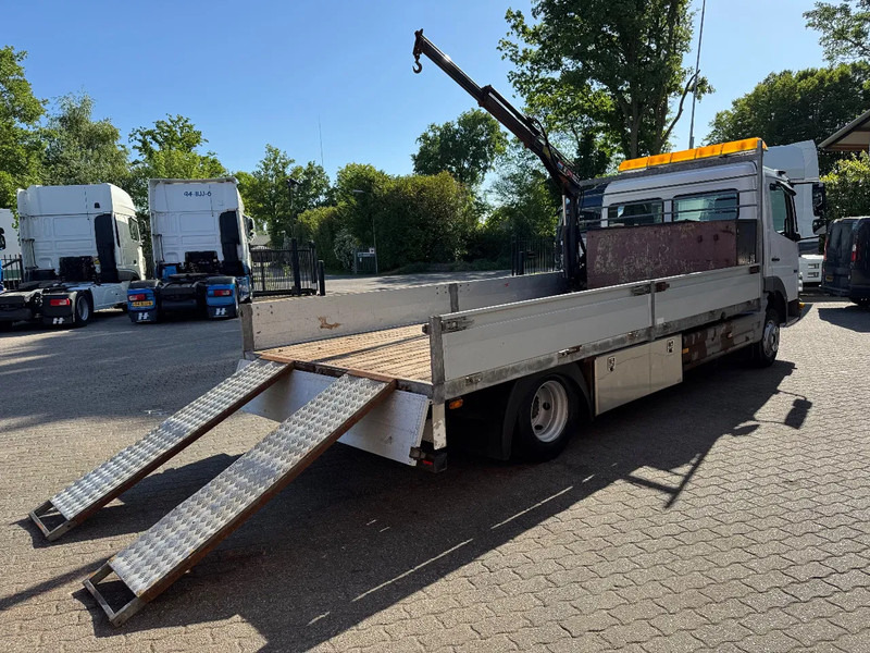 Mercedes-Benz Atego 818 Machinery transporter + Hiab Crane 288.360KM NL Truck - Camión portavehículos, Camión grúa: foto 3 Mercedes-Benz Atego 818 Machinery transporter + Hiab Crane 288.360KM NL Truck - Camión portavehículos, Camión grúa: foto 3