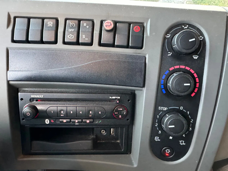 Camión chasis Renault Midlum 180 DXI Laadkep Airco Zijdeur 123.910KM!! Slaapcabine: foto 9