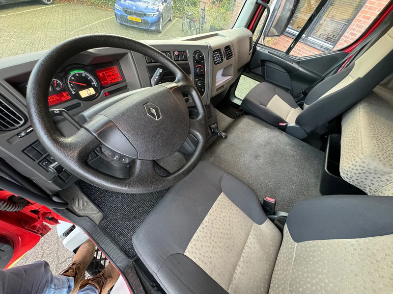 Foto del interior 1: Camión chasis Renault Midlum 180 DXI Laadkep Airco Zijdeur 123.910KM!! Slaapcabine