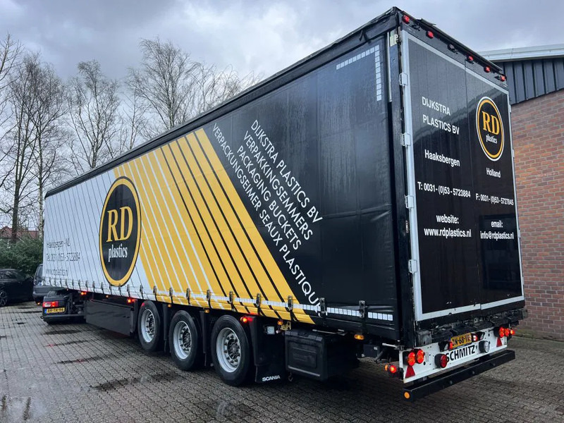Schmitz Cargobull S01 Mega Liftachse Hubdach/Hefdak Top condition - Semirremolque lona: foto 4 Schmitz Cargobull S01 Mega Liftachse Hubdach/Hefdak Top condition - Semirremolque lona: foto 4