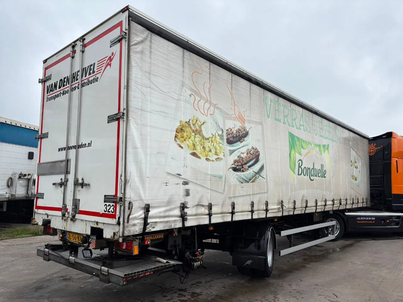 Tracon 11.5M 1AS City Stuuras Schuifzeil Laadklep 1500KG NL Trailer, nieuwe apk tot 29-10-2026 - Semirremolque lona: foto 4 Tracon 11.5M 1AS City Stuuras Schuifzeil Laadklep 1500KG NL Trailer, nieuwe apk tot 29-10-2026 - Semirremolque lona: foto 4