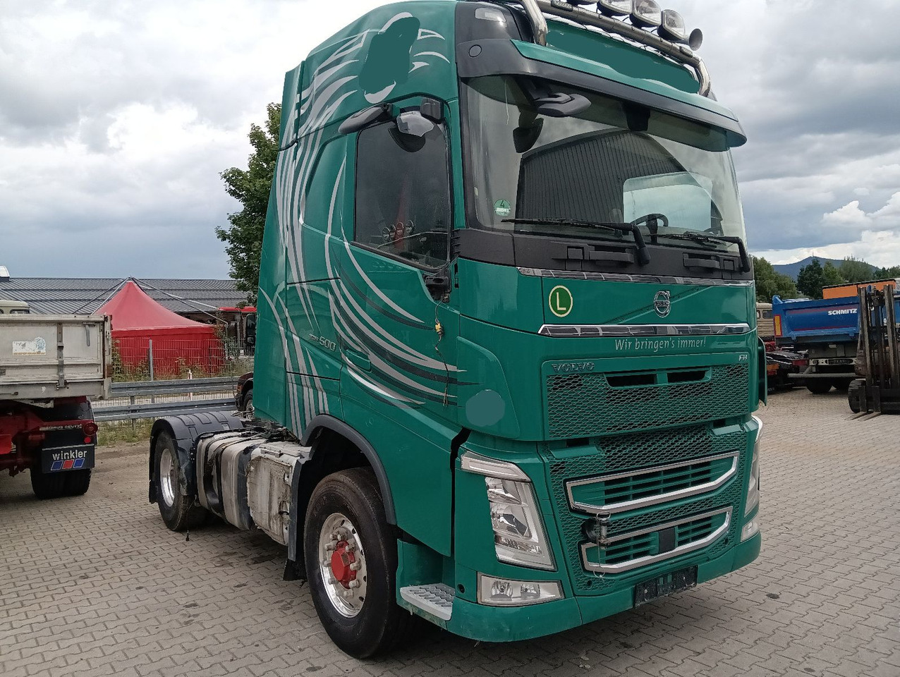 Volvo FH 500 4x2T X-Track Globe I-PARC Hydraulik ALCOA - Cabeza tractora: foto 4 Volvo FH 500 4x2T X-Track Globe I-PARC Hydraulik ALCOA - Cabeza tractora: foto 4