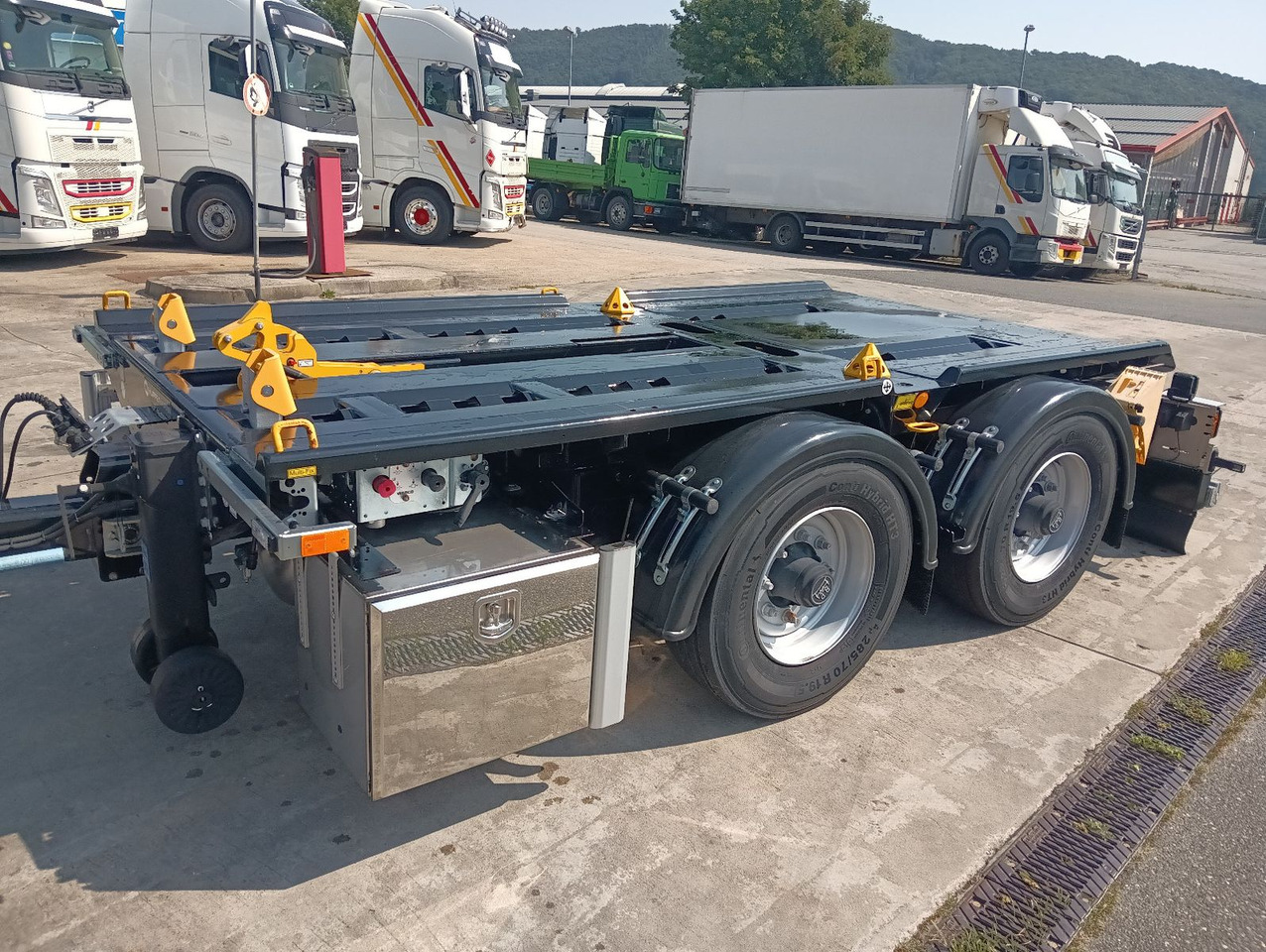 Remolque multilift/ Portacontenedores de cadenas nuevo Hüffermann 2-ACHS-MINI-CARRIER MULTIFIX verzinkt NEU BPW Hüffermann 2-ACHS-MINI-CARRIER MULTIFIX verzinkt NEU BPW: foto 25 Remolque multilift/ Portacontenedores de cadenas nuevo Hüffermann 2-ACHS-MINI-CARRIER MULTIFIX verzinkt NEU BPW Hüffermann 2-ACHS-MINI-CARRIER MULTIFIX verzinkt NEU BPW: foto 25