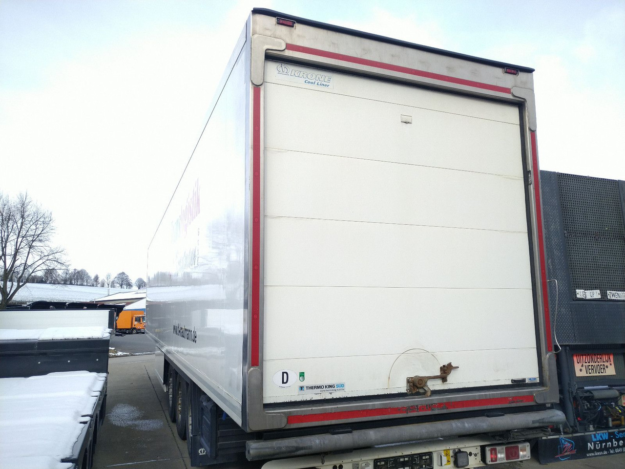 Semirremolque caja cerrada Krone SDR27eL4-MT Blumen BiTemp TK SLXi Double Rolltor: foto 11