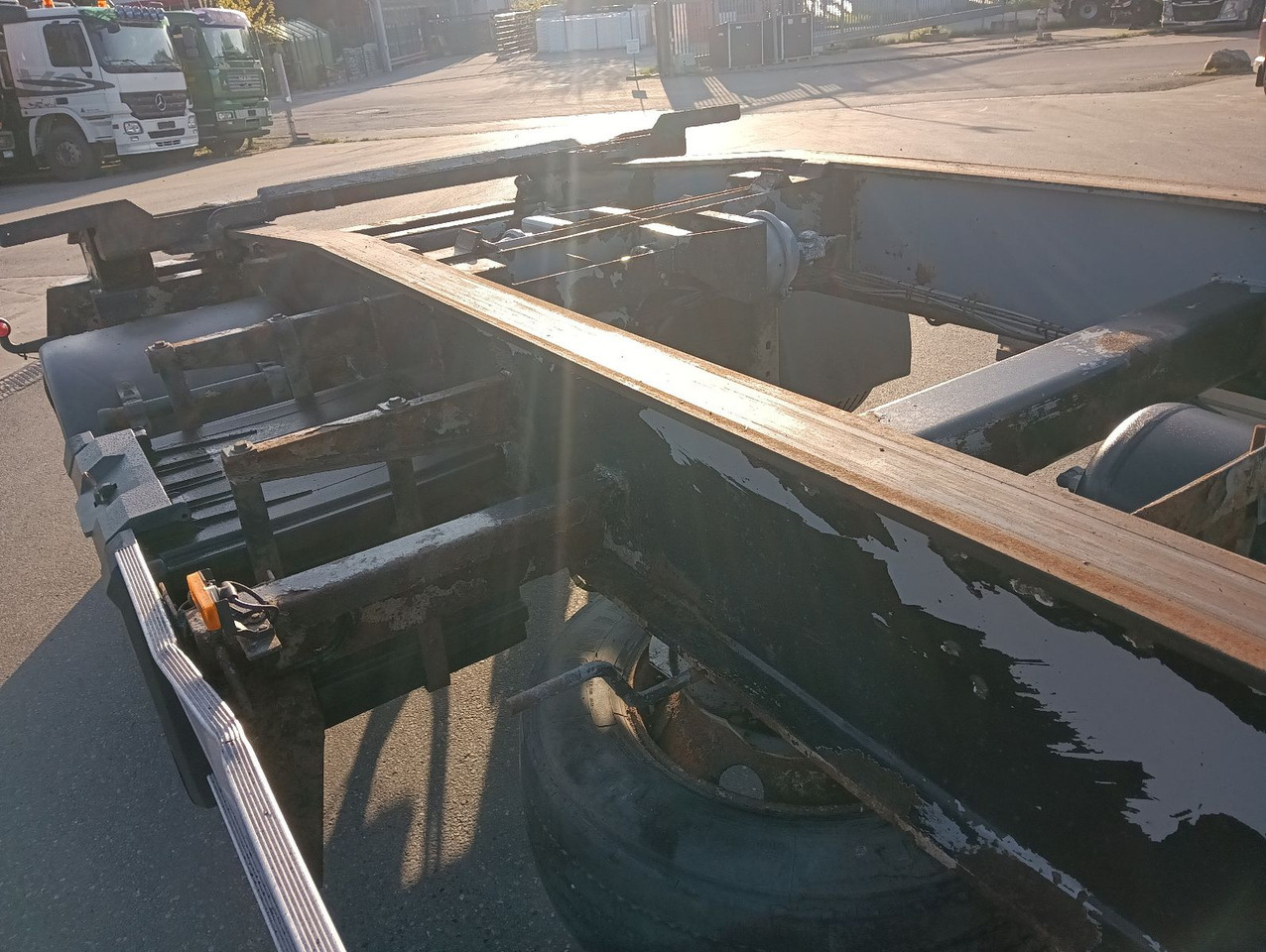 Meiller MEILLER HKM G18 SZL SCHLITTEN BPW Trommel 3,38t - Remolque multilift/ Portacontenedores de cadenas: foto 3 Meiller MEILLER HKM G18 SZL SCHLITTEN BPW Trommel 3,38t - Remolque multilift/ Portacontenedores de cadenas: foto 3