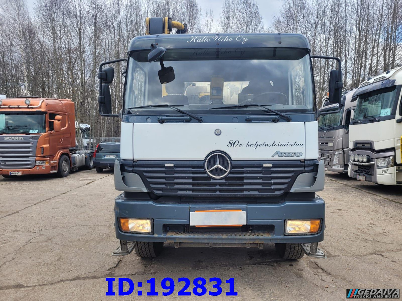 MERCEDES-BENZ Atego 2628 6x4 Schwing 17m 9m3 - Bomba de hormigón: foto 2 MERCEDES-BENZ Atego 2628 6x4 Schwing 17m 9m3 - Bomba de hormigón: foto 2