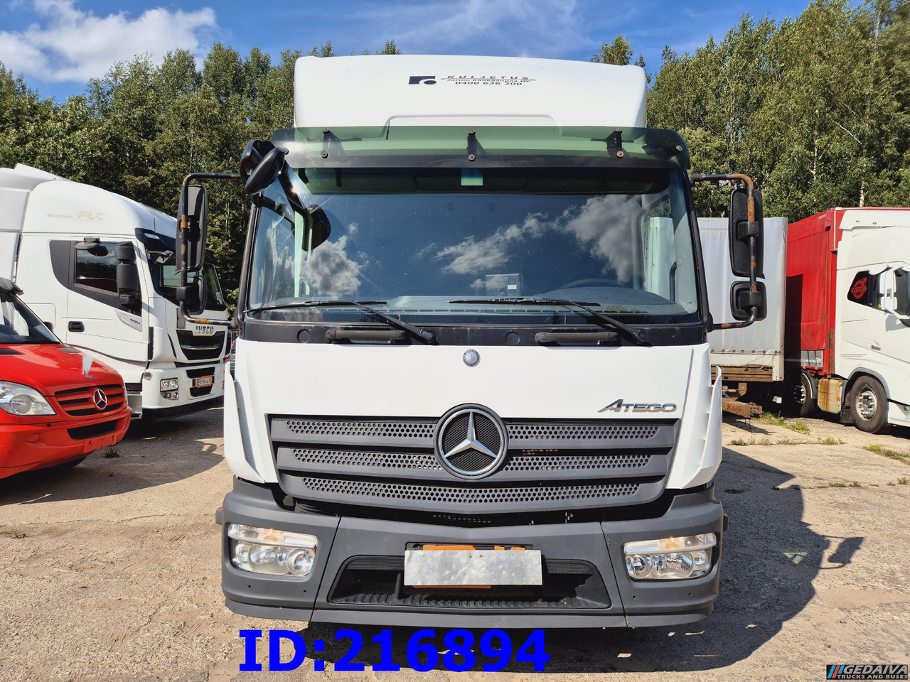 MERCEDES-BENZ Atego 818 Euro6 - Camión isotérmico: foto 2 MERCEDES-BENZ Atego 818 Euro6 - Camión isotérmico: foto 2
