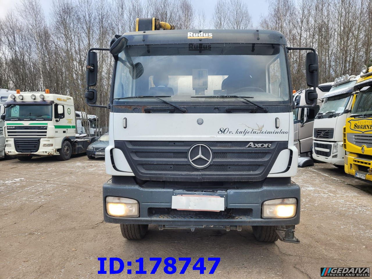 MERCEDES-BENZ Axor 2633 6x4 Schwing 750 - Bomba de hormigón: foto 2 MERCEDES-BENZ Axor 2633 6x4 Schwing 750 - Bomba de hormigón: foto 2