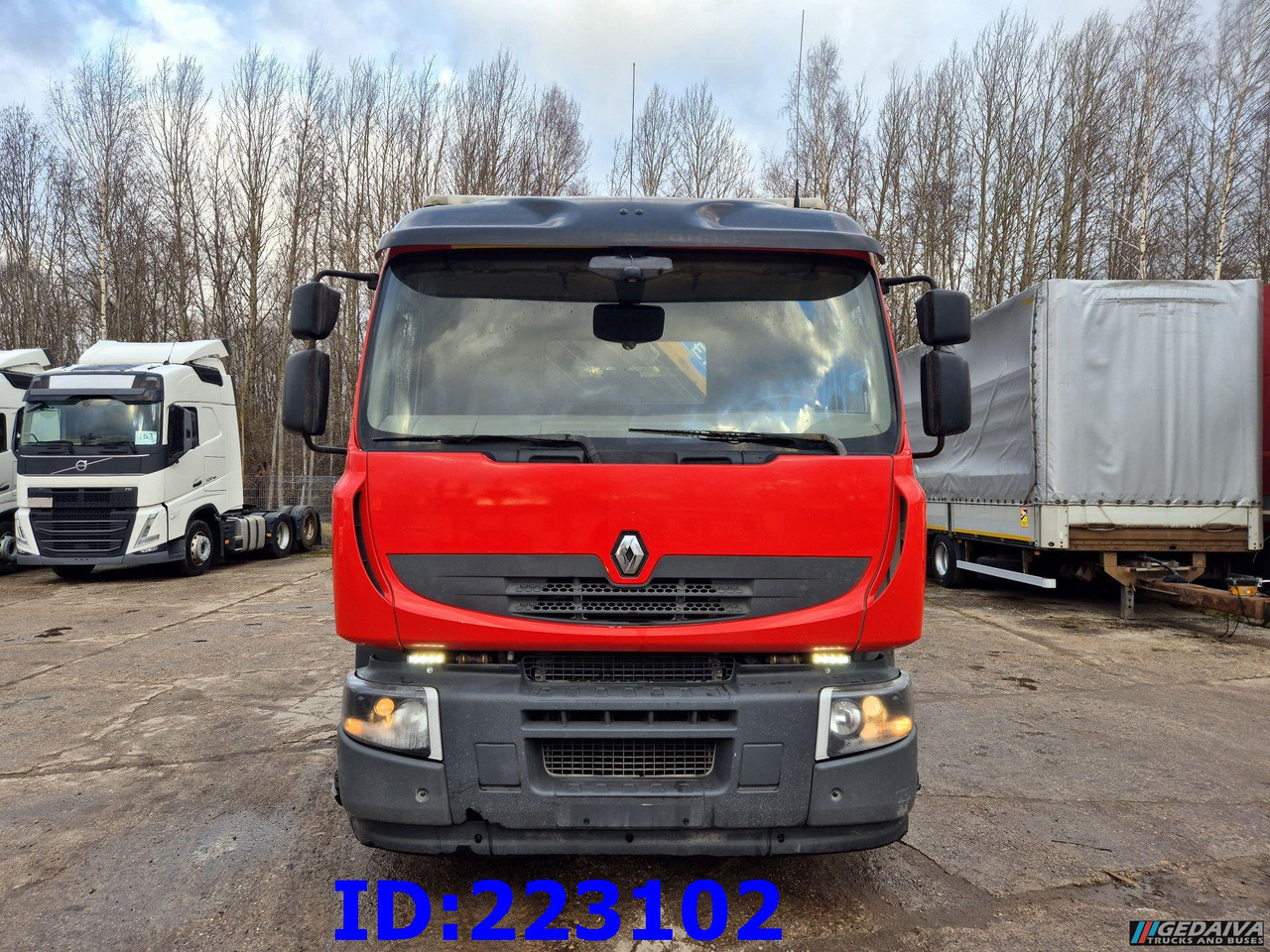 RENAULT Lander 430.26 6x2 + Crane EFFER 225/5S - Camión caja abierta: foto 4 RENAULT Lander 430.26 6x2 + Crane EFFER 225/5S - Camión caja abierta: foto 4