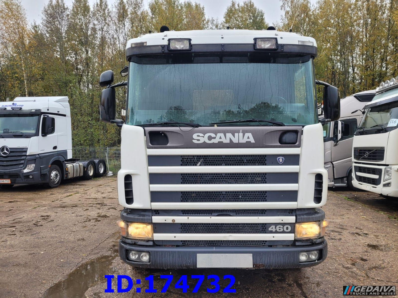 SCANIA 144 - 6x4 - Full Steel - Big Axles - 3 Pedals - Camión con equipo de cable: foto 2 SCANIA 144 - 6x4 - Full Steel - Big Axles - 3 Pedals - Camión con equipo de cable: foto 2