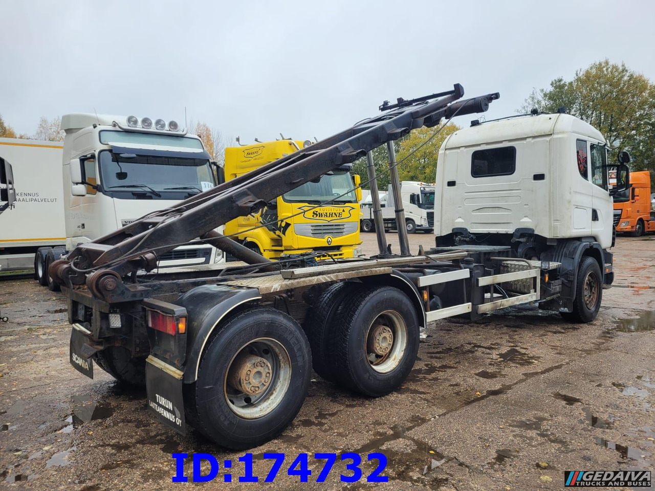 SCANIA 144 - 6x4 - Full Steel - Big Axles - 3 Pedals - Camión con equipo de cable: foto 5 SCANIA 144 - 6x4 - Full Steel - Big Axles - 3 Pedals - Camión con equipo de cable: foto 5