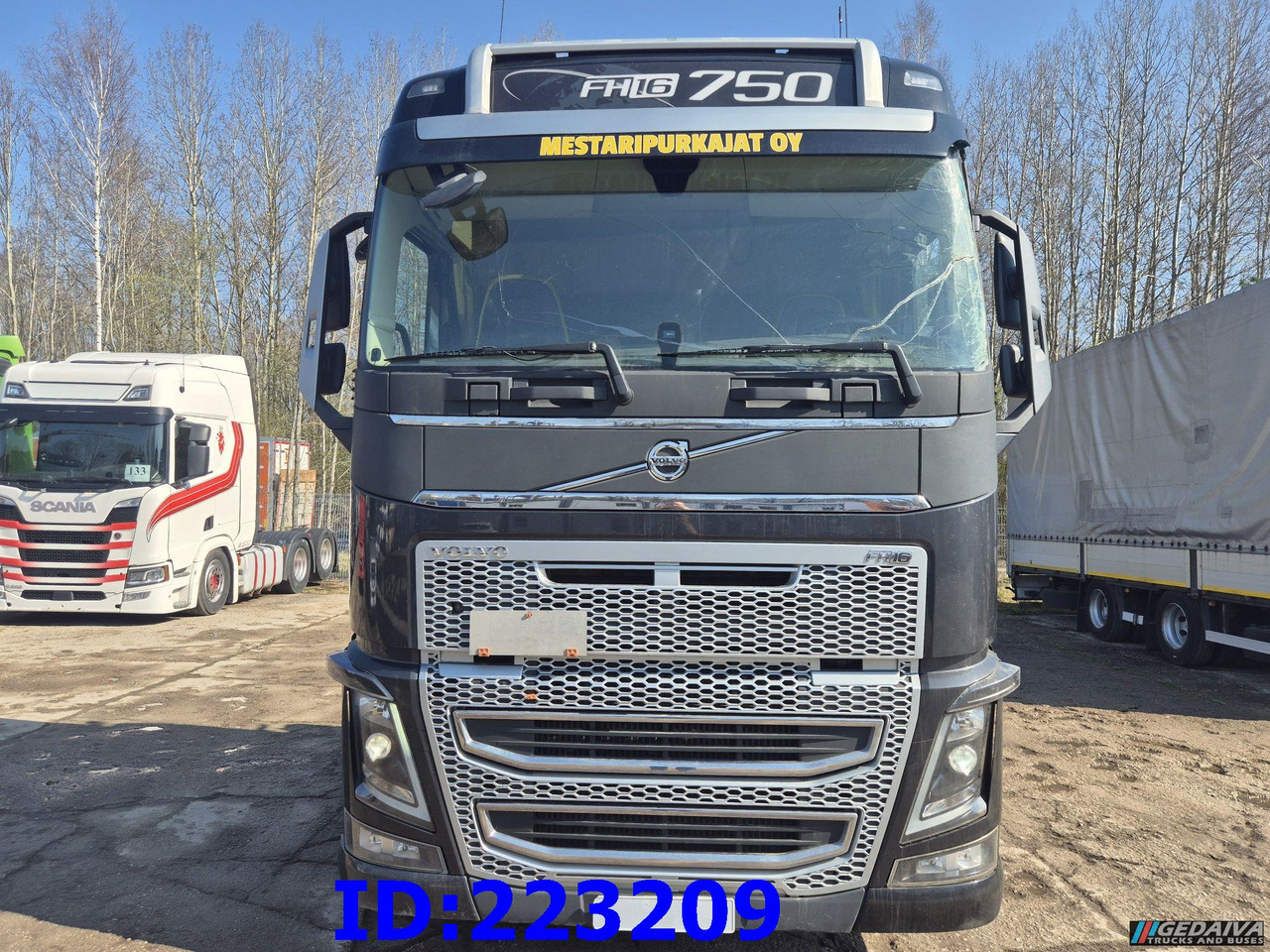 VOLVO FH16 750HP 8x4 Steering axle - Camión chasis: foto 2 VOLVO FH16 750HP 8x4 Steering axle - Camión chasis: foto 2