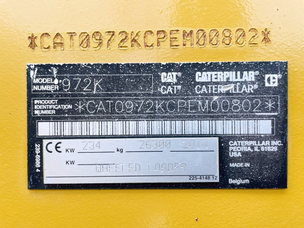 Caterpillar 972 K (3970) - Cargadora de ruedas: foto 5 Caterpillar 972 K (3970) - Cargadora de ruedas: foto 5