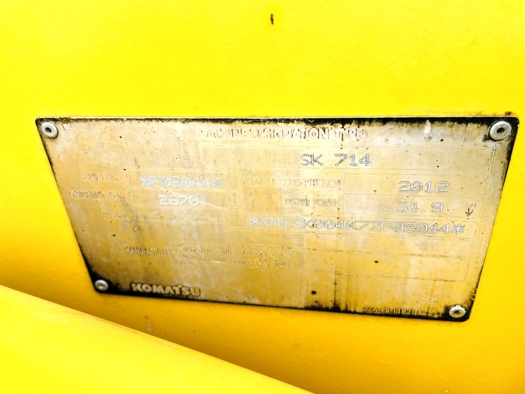 Komatsu SK714-5 (3948) - Minicargadora: foto 3 Komatsu SK714-5 (3948) - Minicargadora: foto 3