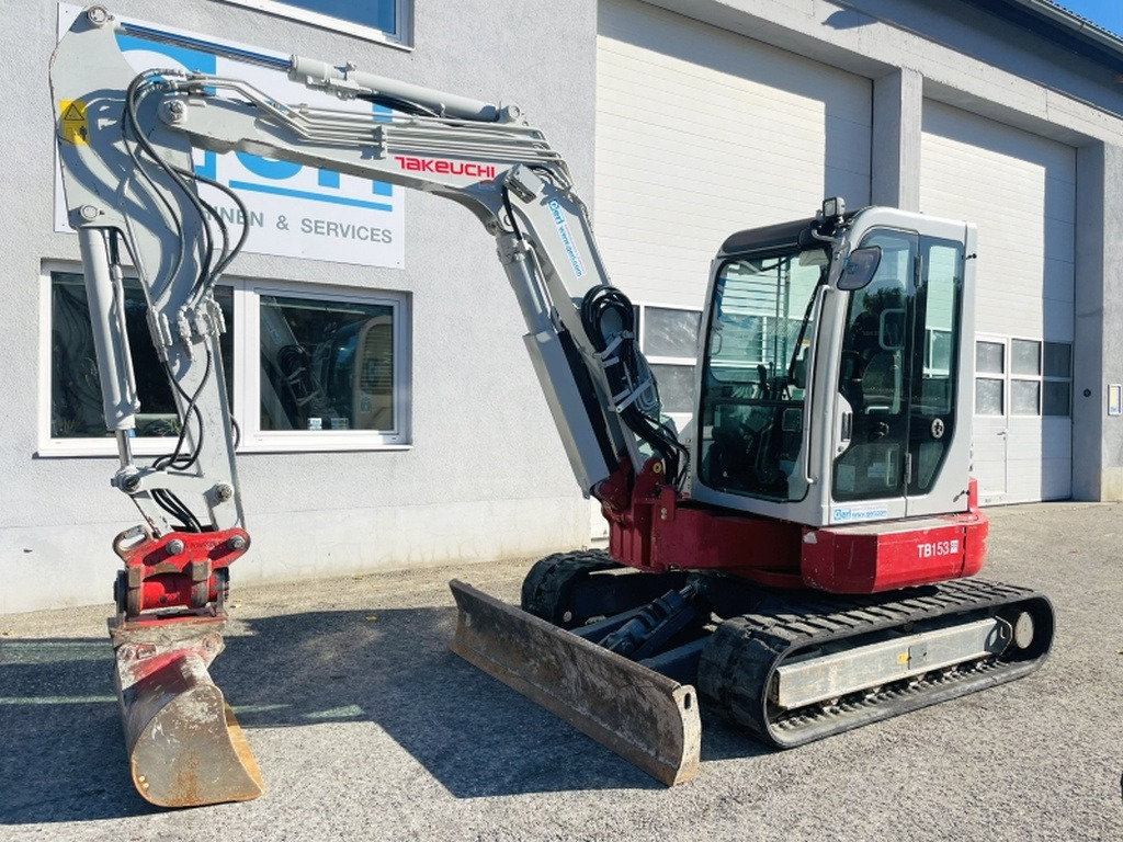 Takeuchi TB153FR (4091) - Miniexcavadora: foto 4 Takeuchi TB153FR (4091) - Miniexcavadora: foto 4