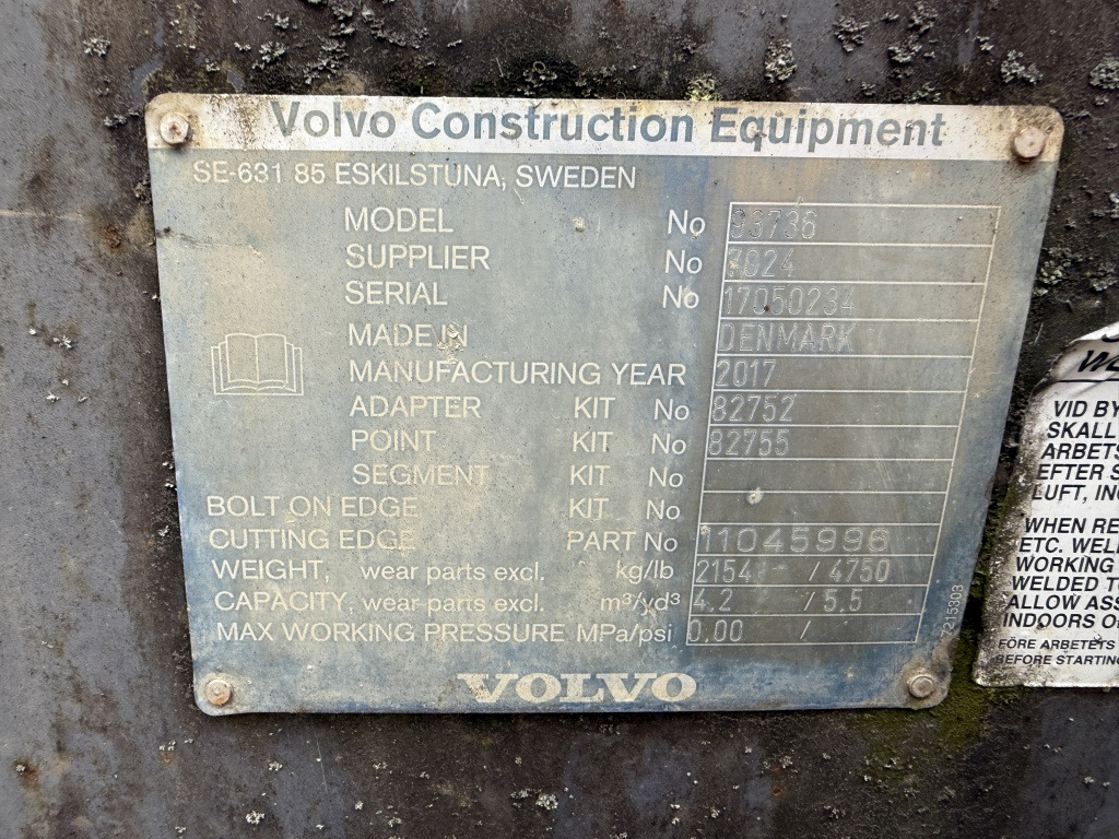 Volvo Schaufel 4,2 m³ (111756) - Cargadora de ruedas: foto 3 Volvo Schaufel 4,2 m³ (111756) - Cargadora de ruedas: foto 3