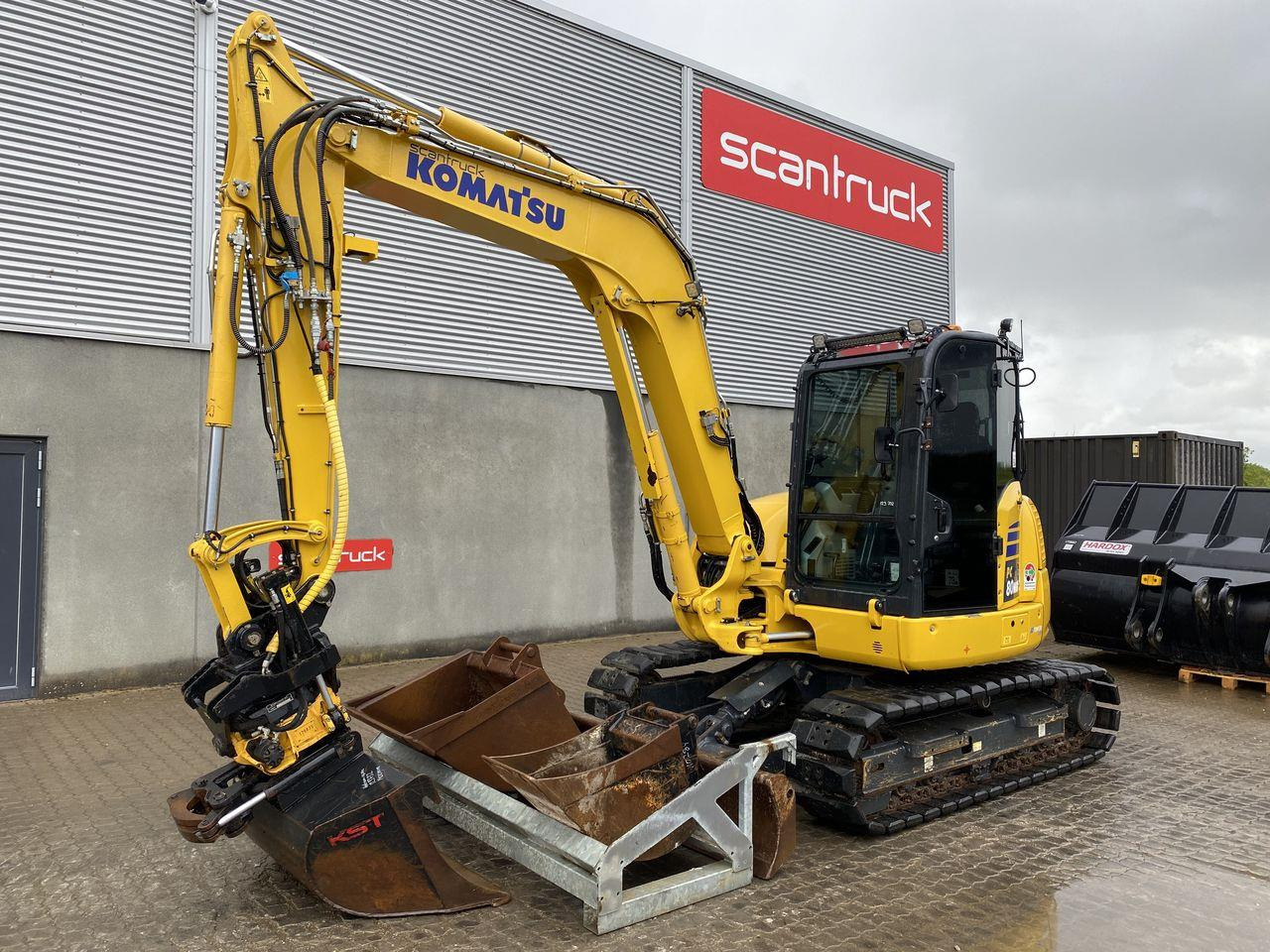 Komatsu PC80MR-5EO - Miniexcavadora: foto 1 Komatsu PC80MR-5EO - Miniexcavadora: foto 1