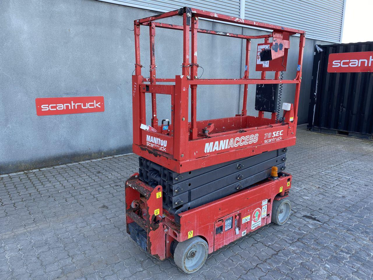 Manitou 78SEC - Plataforma de tijeras: foto 1 Manitou 78SEC - Plataforma de tijeras: foto 1