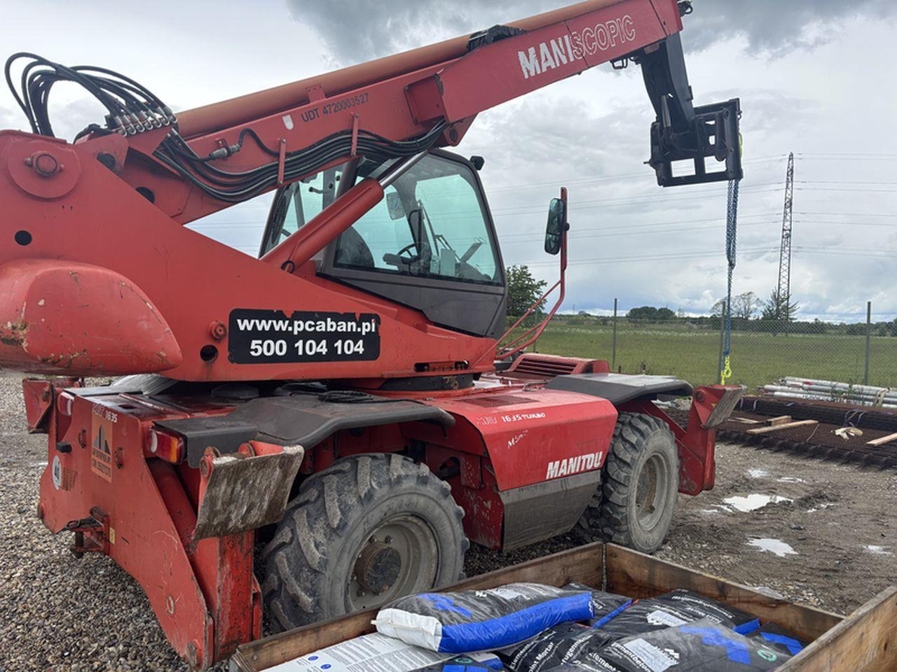 Manitou MRT1635 - Manipulador telescópico: foto 2 Manitou MRT1635 - Manipulador telescópico: foto 2