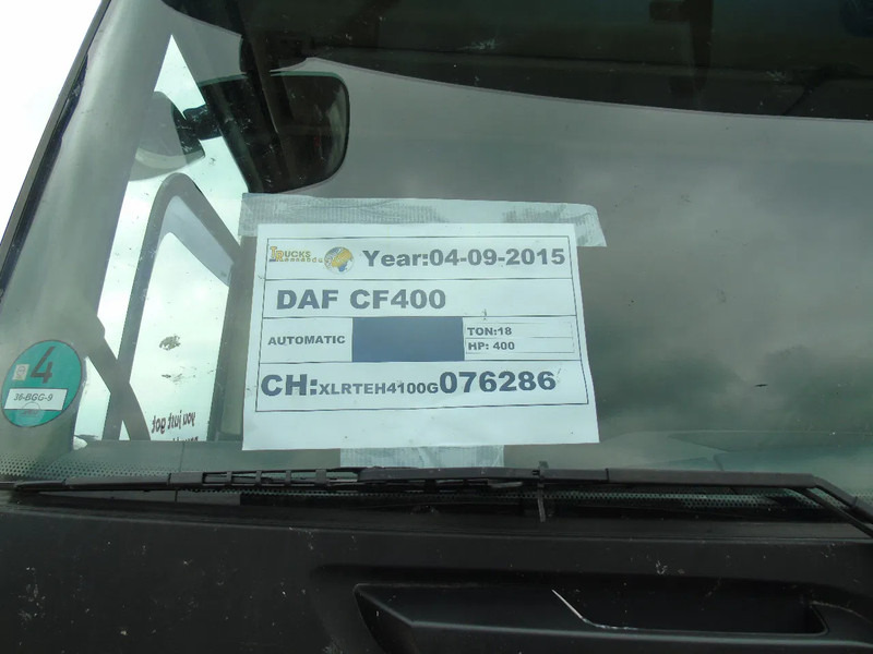 Cabeza tractora DAF CF 400: foto 20