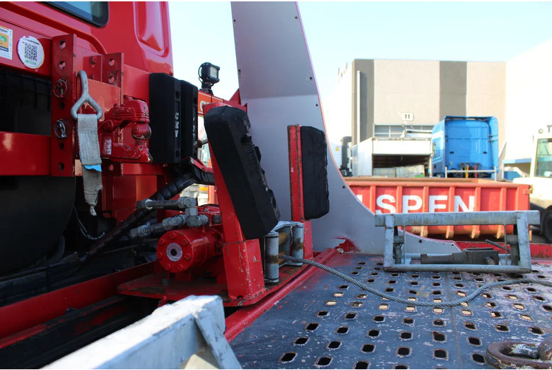 DAF CF 85.410 + EURO 5 + EXTENDABLE PLATFORM HYDROLIC + 6X2 + 3X IN STOCK / WINCH - Camión portavehículos: foto 3 DAF CF 85.410 + EURO 5 + EXTENDABLE PLATFORM HYDROLIC + 6X2 + 3X IN STOCK / WINCH - Camión portavehículos: foto 3