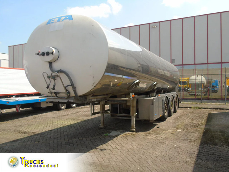 ETA 29.000 LITER + INOX + MILK + WATER - Semirremolque cisterna: foto 1 ETA 29.000 LITER + INOX + MILK + WATER - Semirremolque cisterna: foto 1