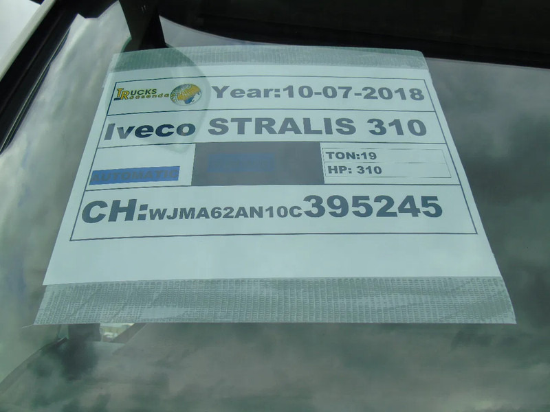 Camión caja cerrada Iveco Stralis 310 + euro 6 + lift + 2x IN STOCK: foto 20