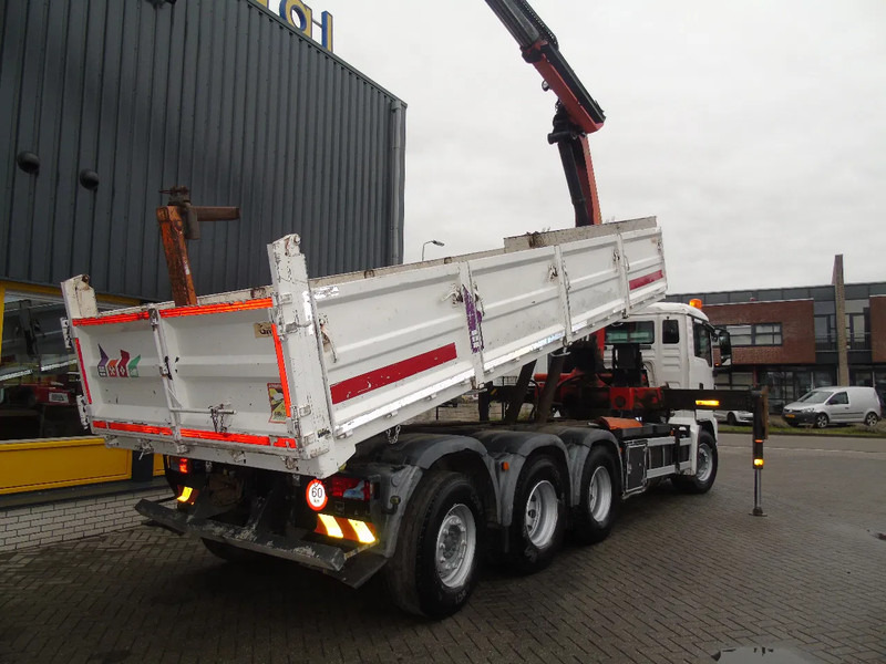 MAN TGS 35.440 + PALFINGER PK23.001eh + 8x4 + tridem steering + euro 5 + REMOTE - Camión volquete, Camión grúa: foto 4 MAN TGS 35.440 + PALFINGER PK23.001eh + 8x4 + tridem steering + euro 5 + REMOTE - Camión volquete, Camión grúa: foto 4